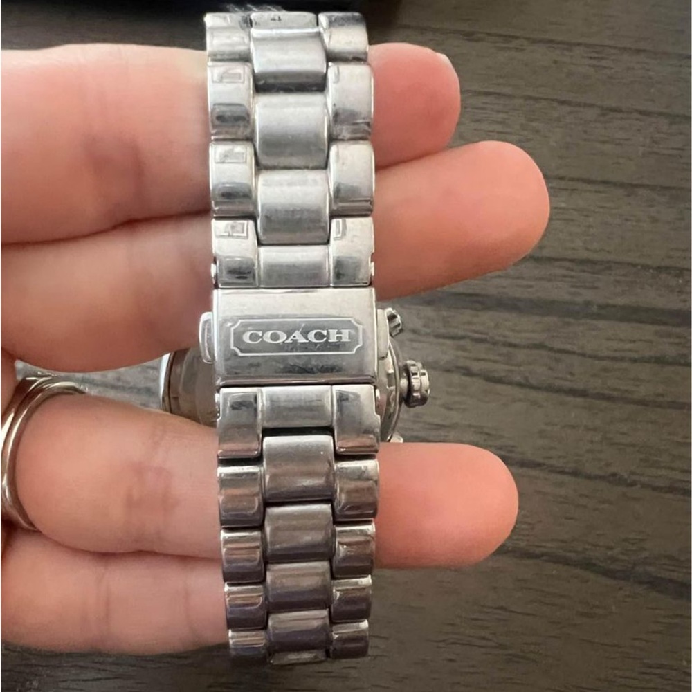 Coach boyfriend stainless steel watch - Picture 4 of 5